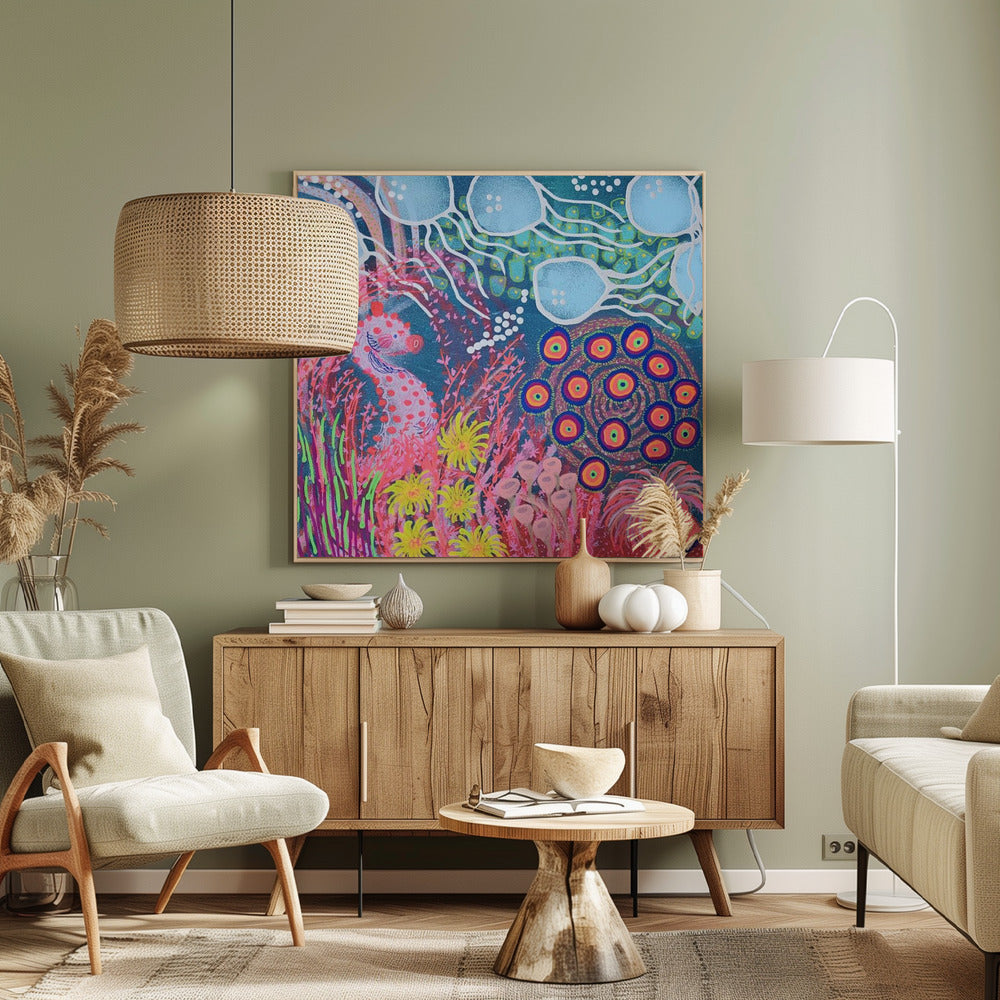 Seahorse In the Rainforest of the Sea | Canvas