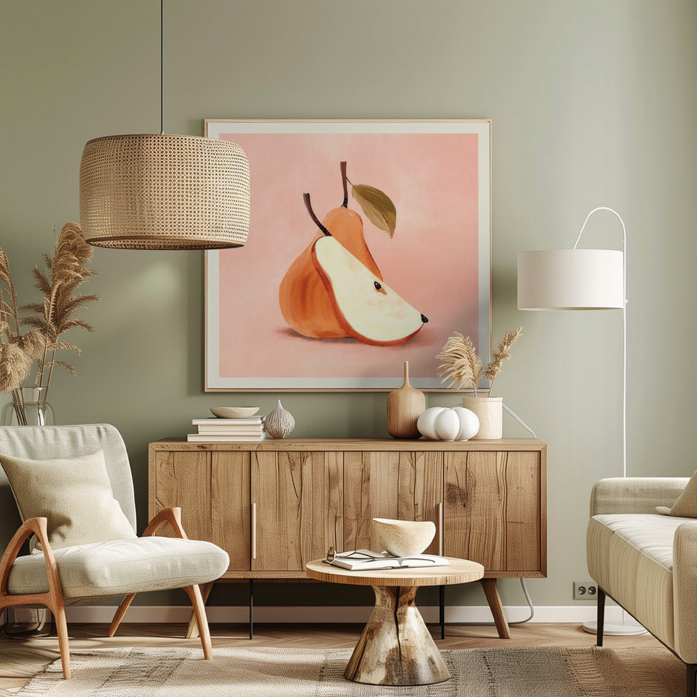 Stylized Pear | Canvas