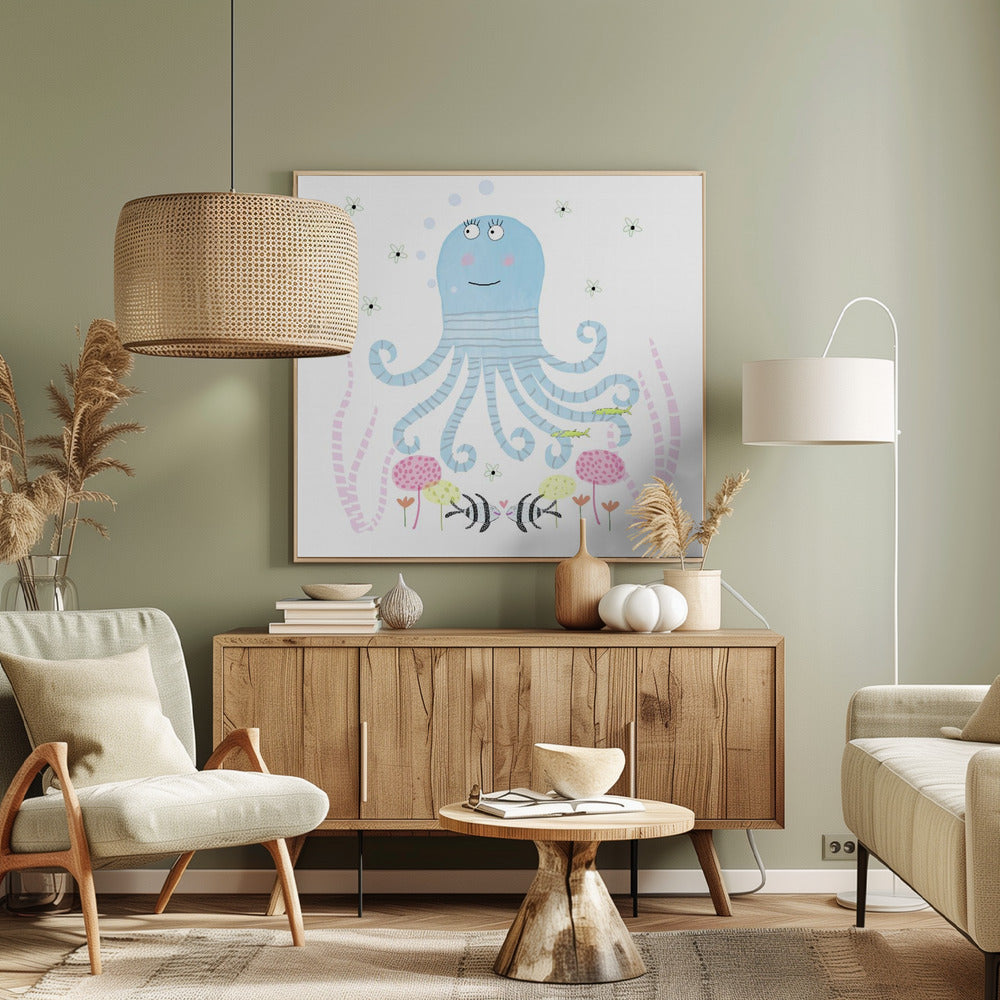 Smiling Sea Friend | Canvas