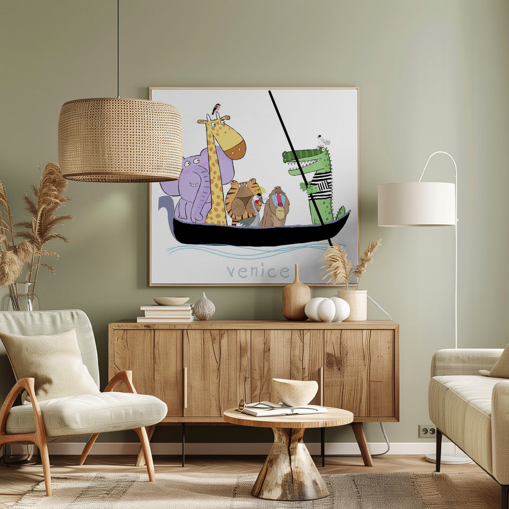 Venetian Safari Ride | Canvas