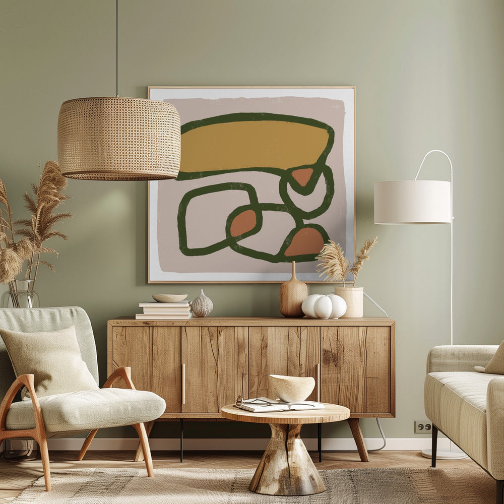 Abstract circles | Canvas