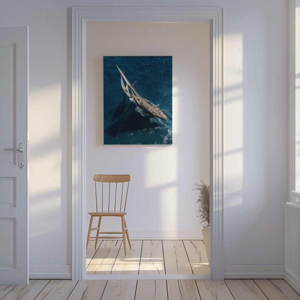 Team in race | Canvas