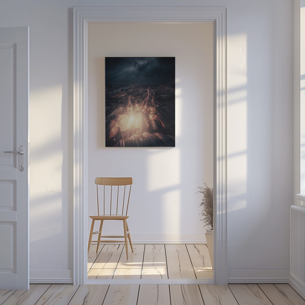 A Light in Darkness | Canvas