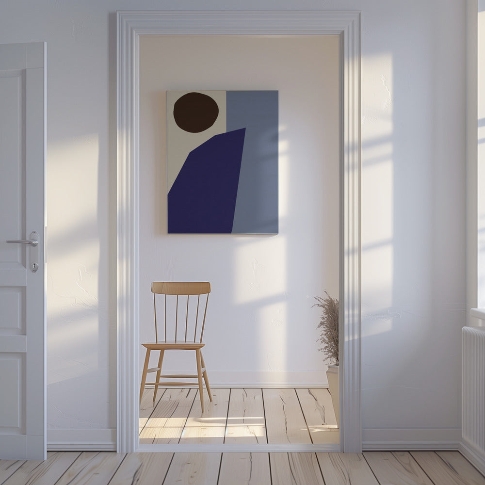 Color Blocks 02 Blue | Canvas