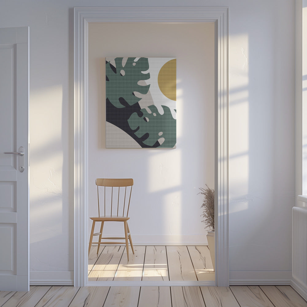 Monstera Cut Out 01 | Canvas