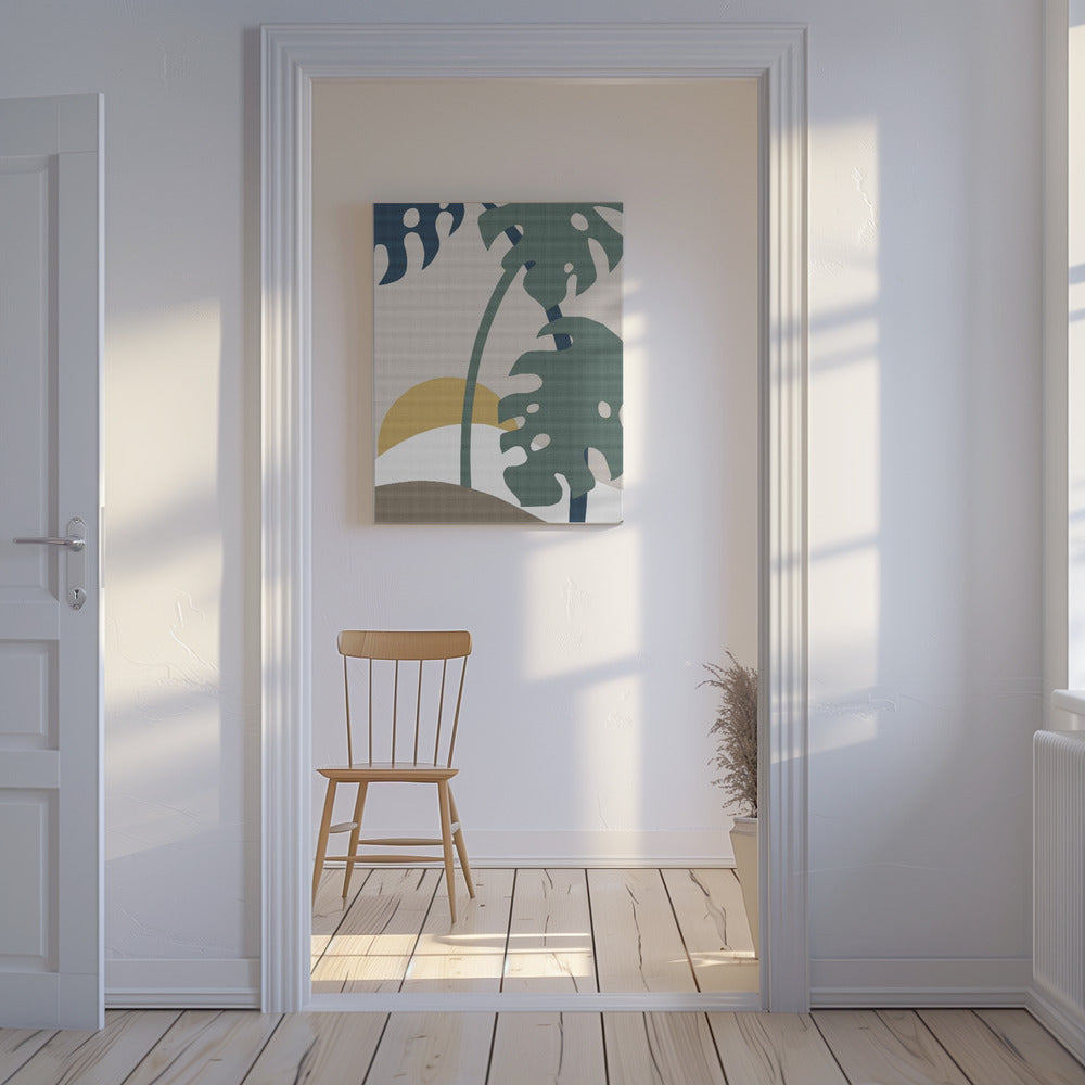 Monstera Cut Out 02 | Canvas