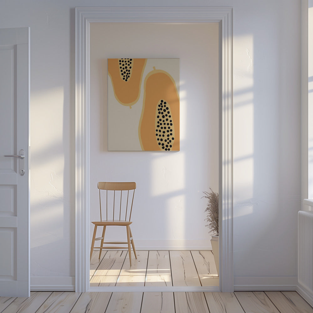 Papaya Fruit | Canvas