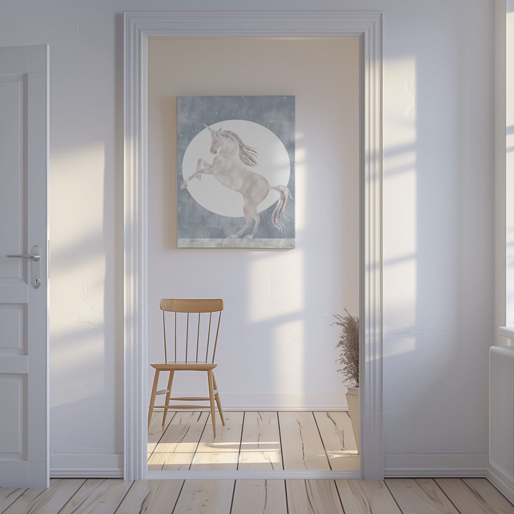 Rising Unicorn | Canvas