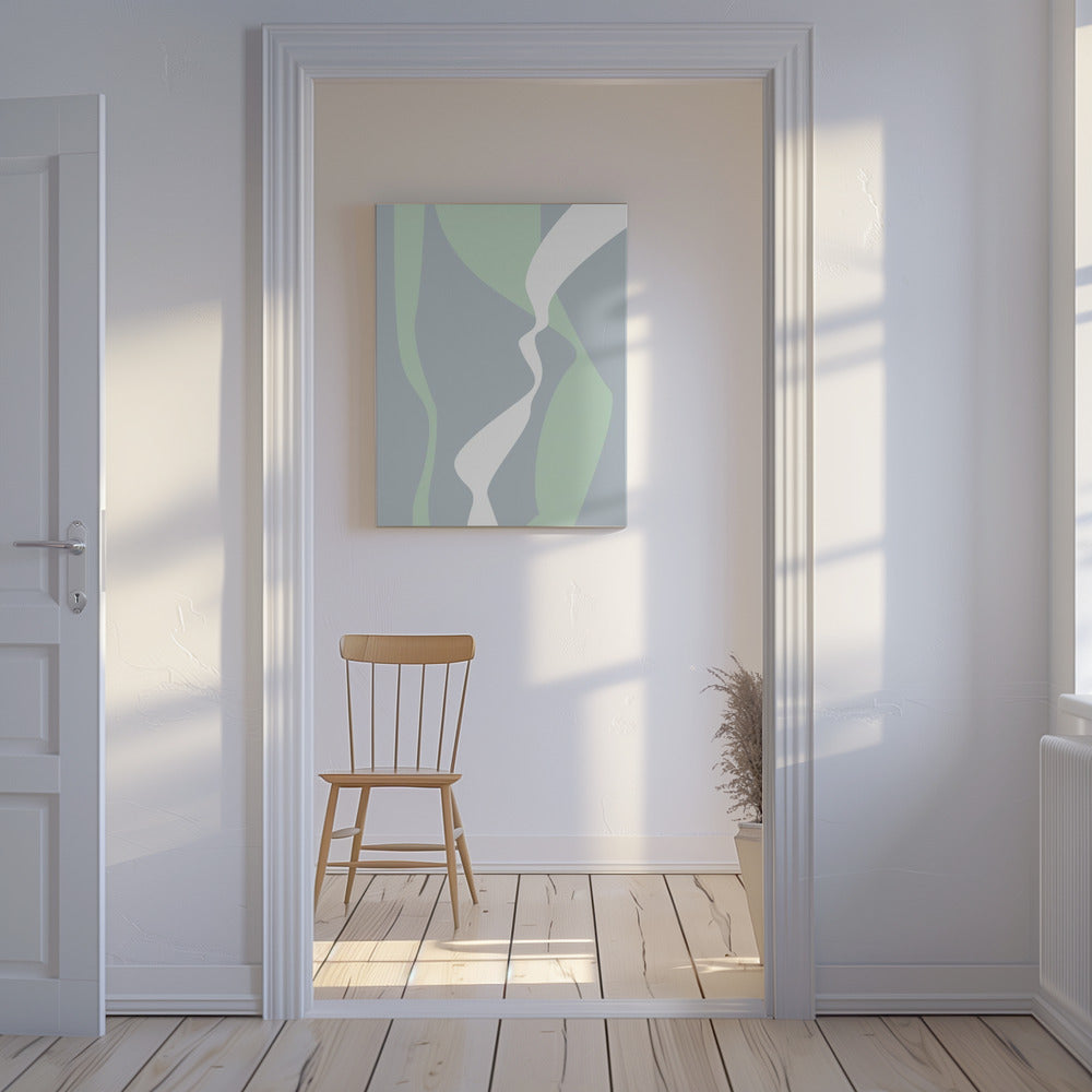 Wavy Tracks | Canvas