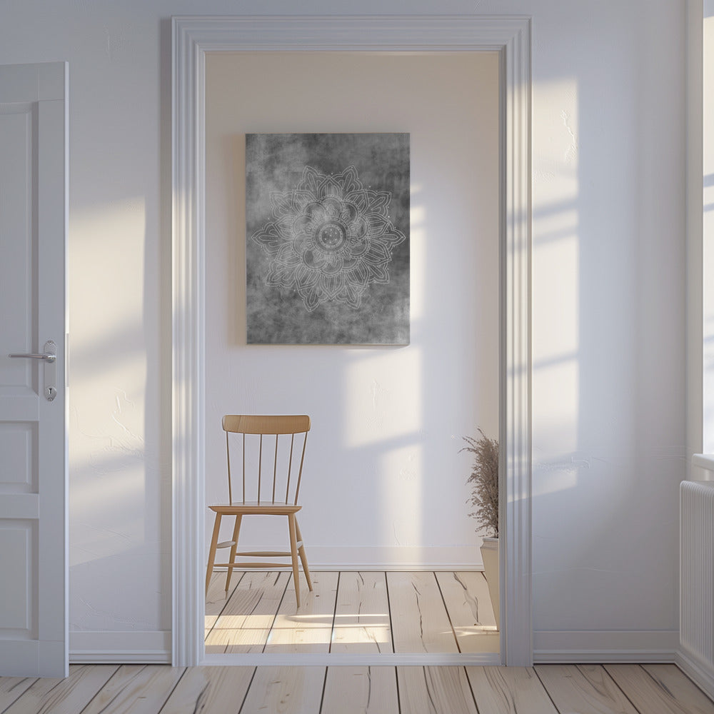 Mandala Smokey | Canvas