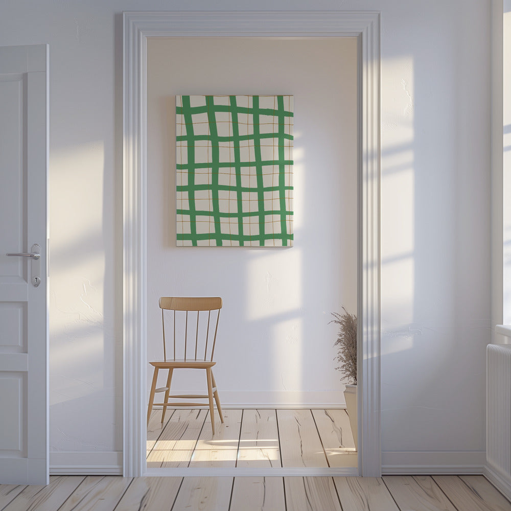 Green Grid | Canvas