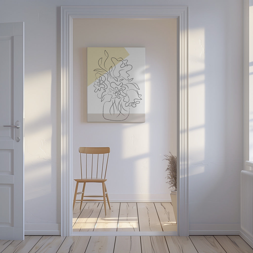 Flower Bouquet Modern | Canvas