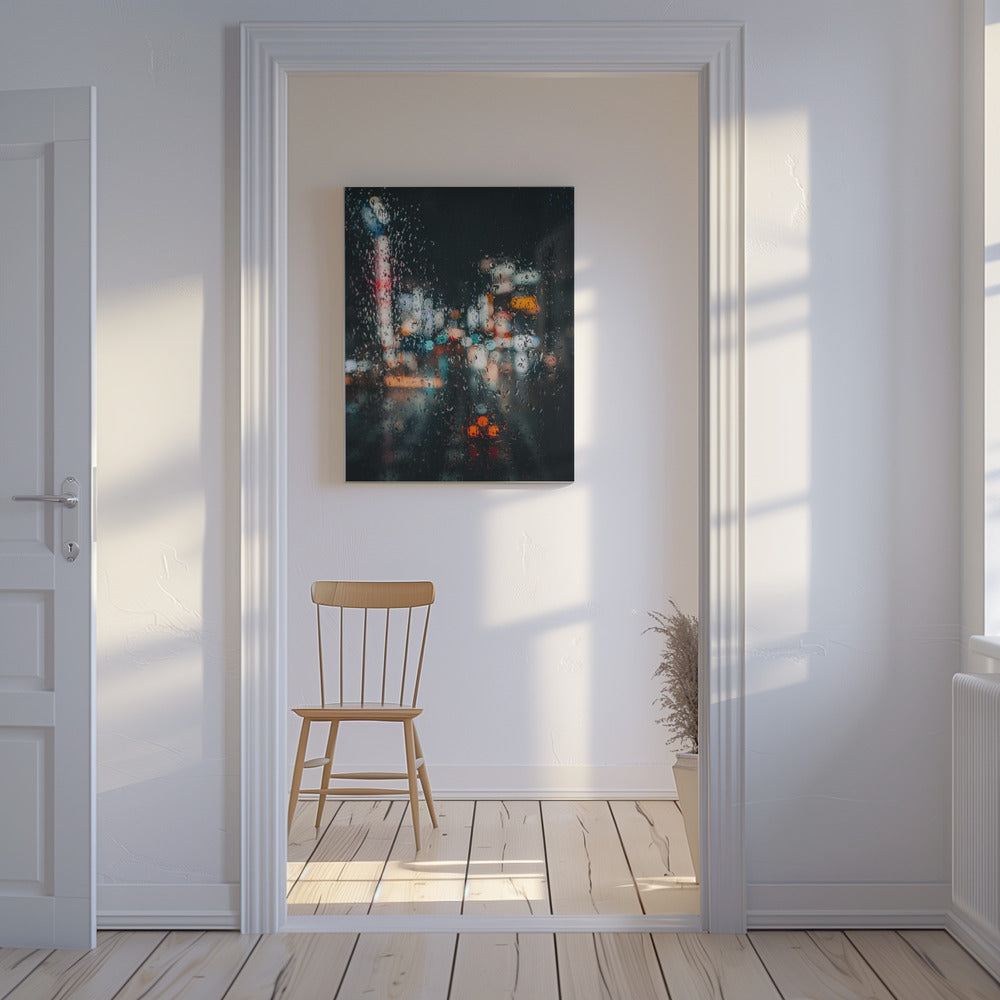 The world through glass | Canvas