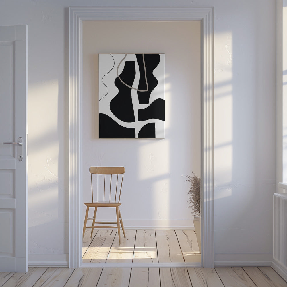 Flowing Silhouettes | Canvas