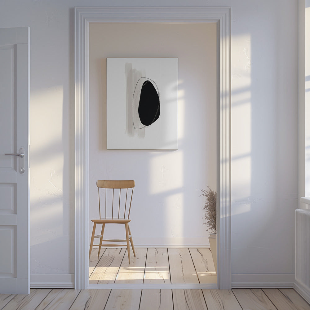 Monochrome Silence | Canvas