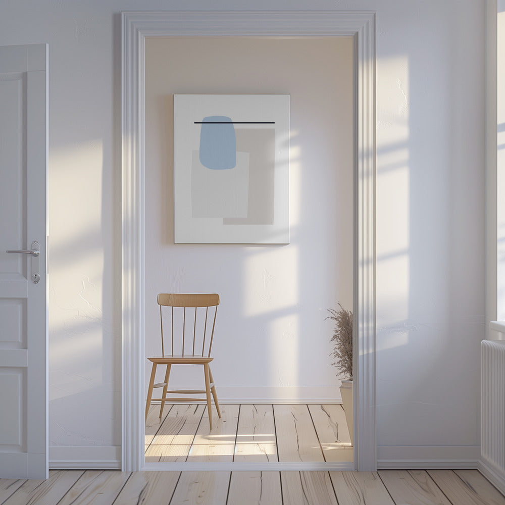 Geometric Shapes With Soft Pastel Colors | Canvas