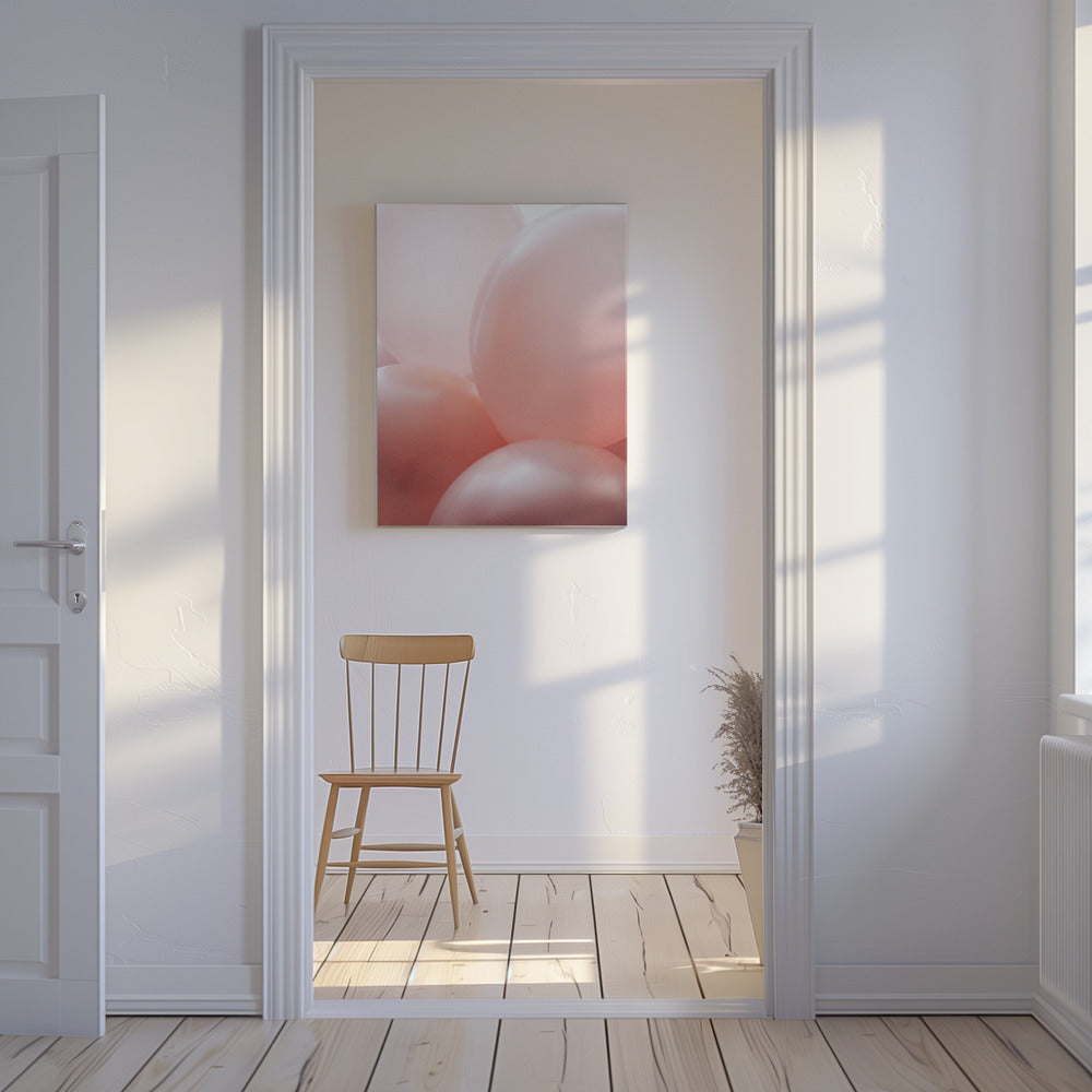Soft Pink Balloons | Canvas