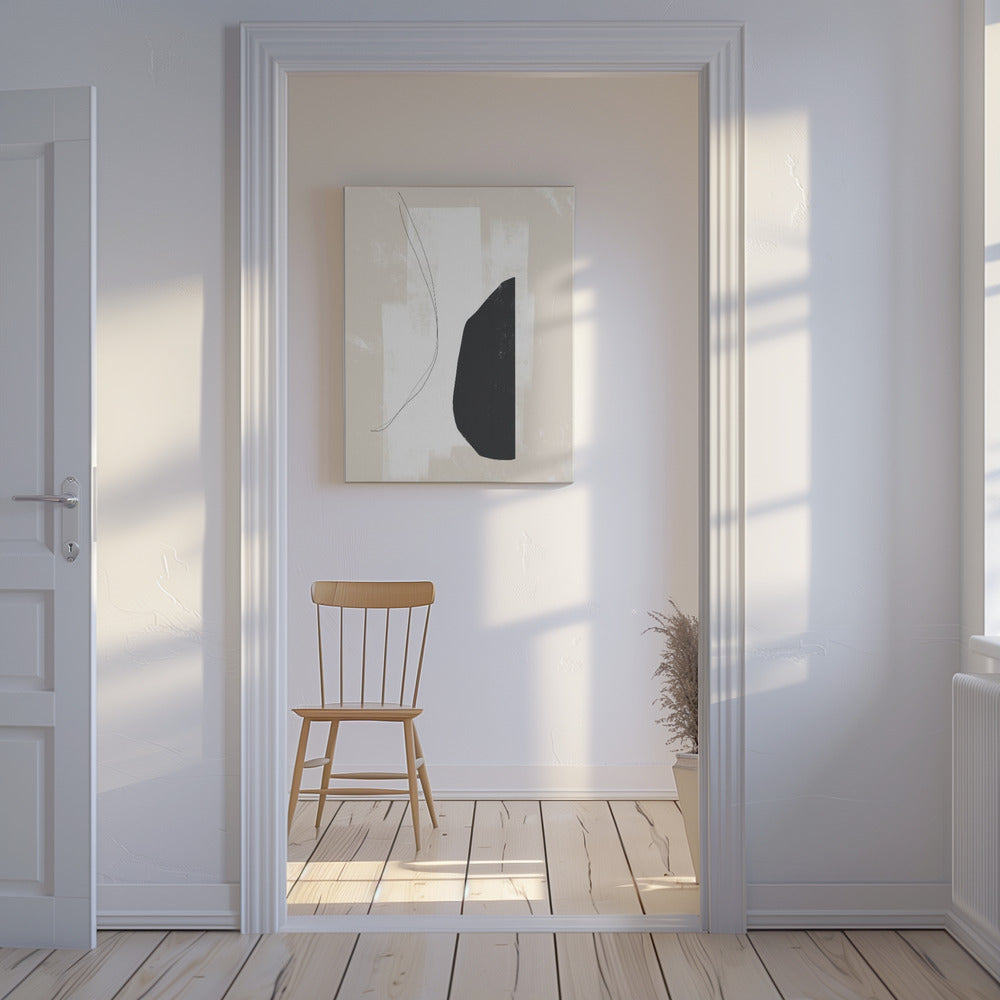 Monochrome Harmony | Canvas