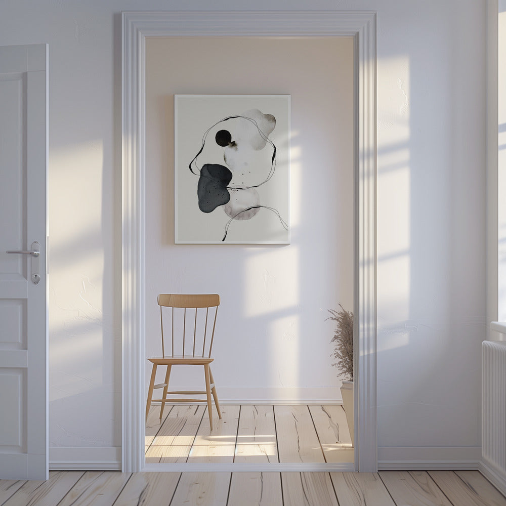 Monochrome Dance | Canvas