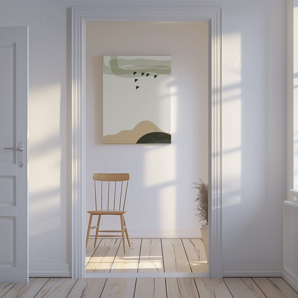 Abstract composition 9 | Canvas