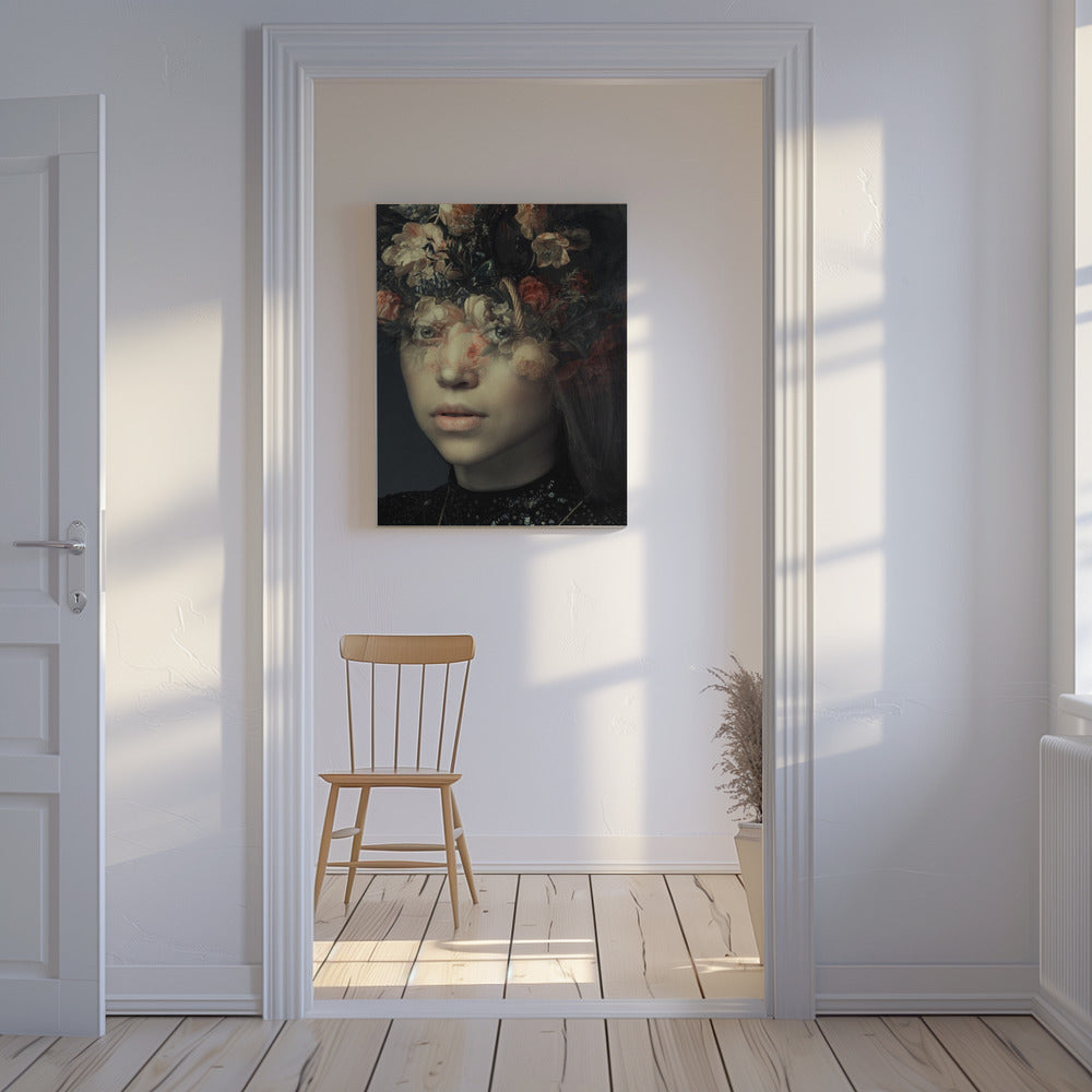 FLORAL PORTRAIT | Canvas