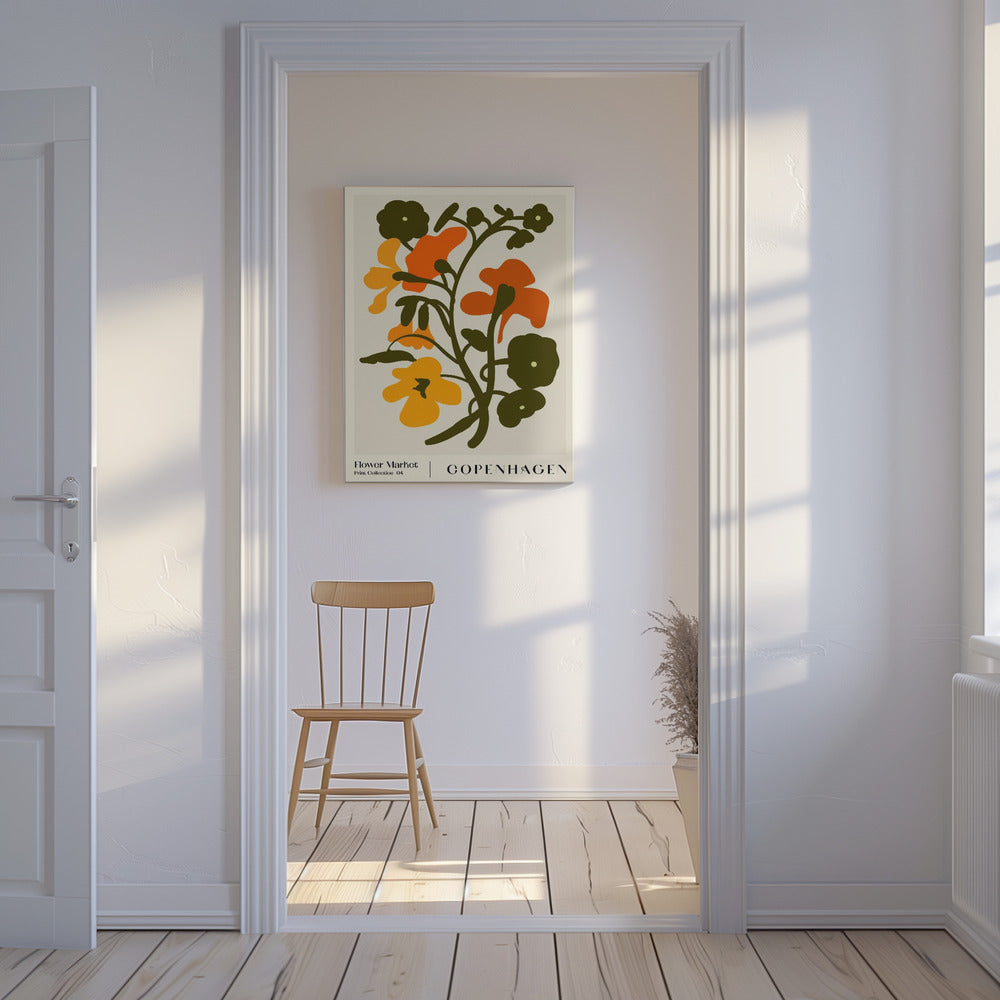 Flower Market. Copenhagen | Canvas