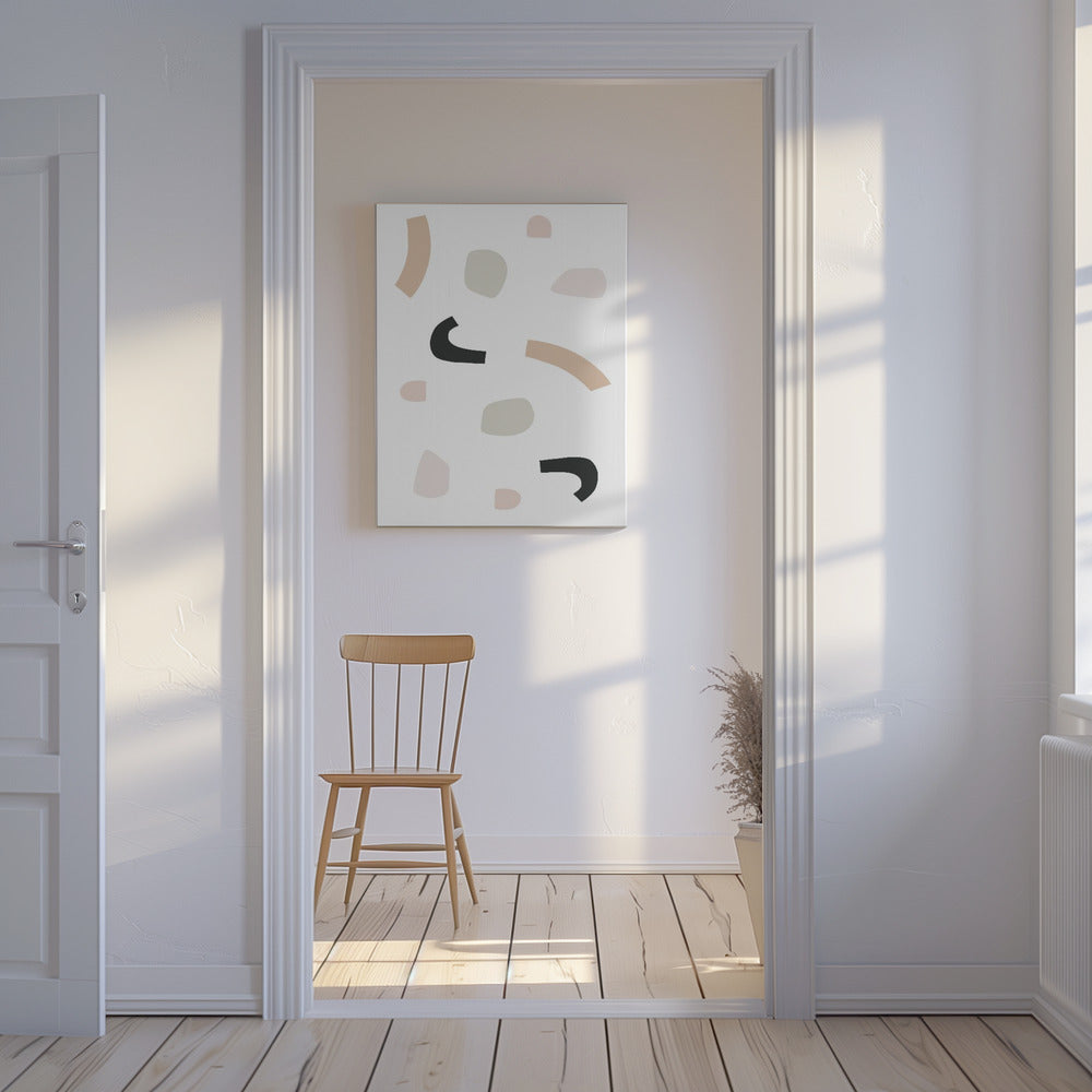 Organic Shapes and Neutral Tones | Canvas