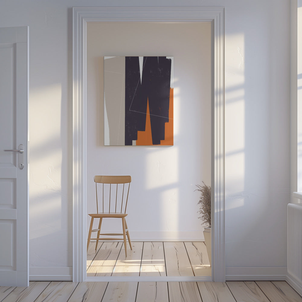 Muted Geometrics Shapes | Canvas