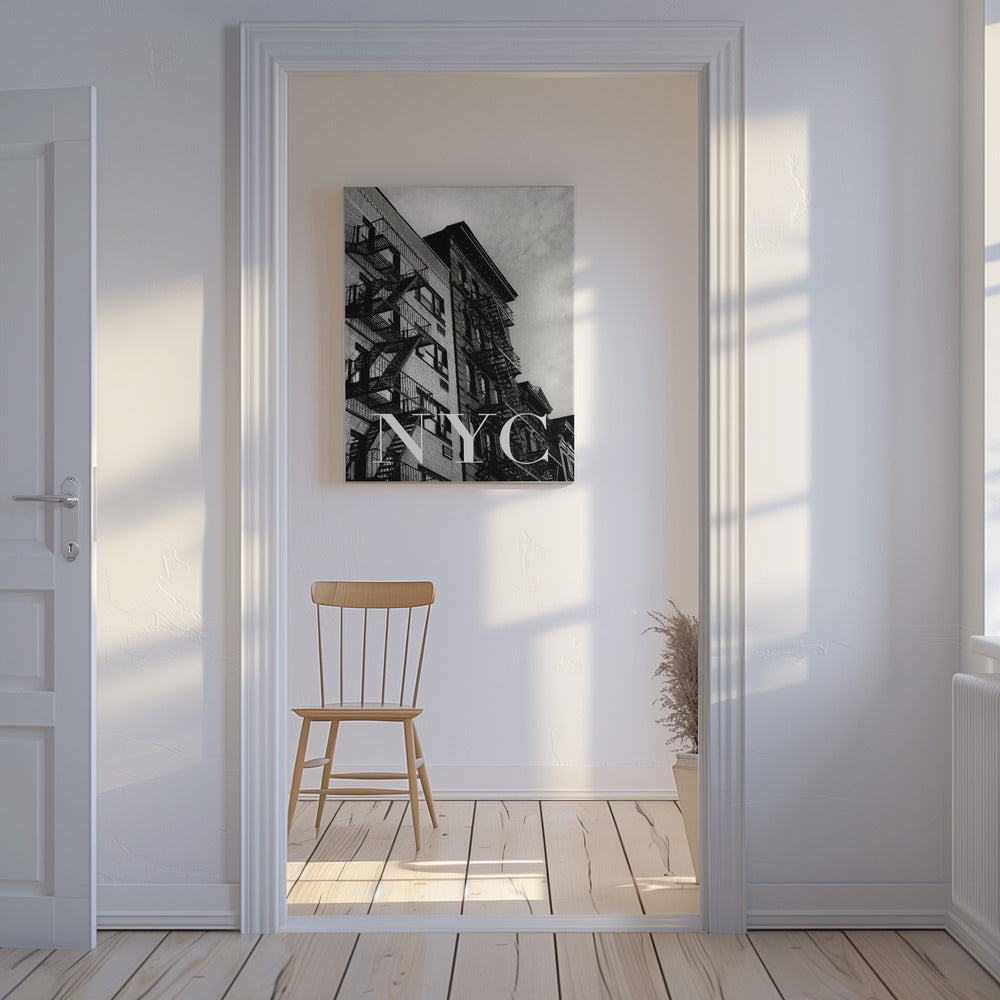 NYC Fire Escapes 2 | Canvas