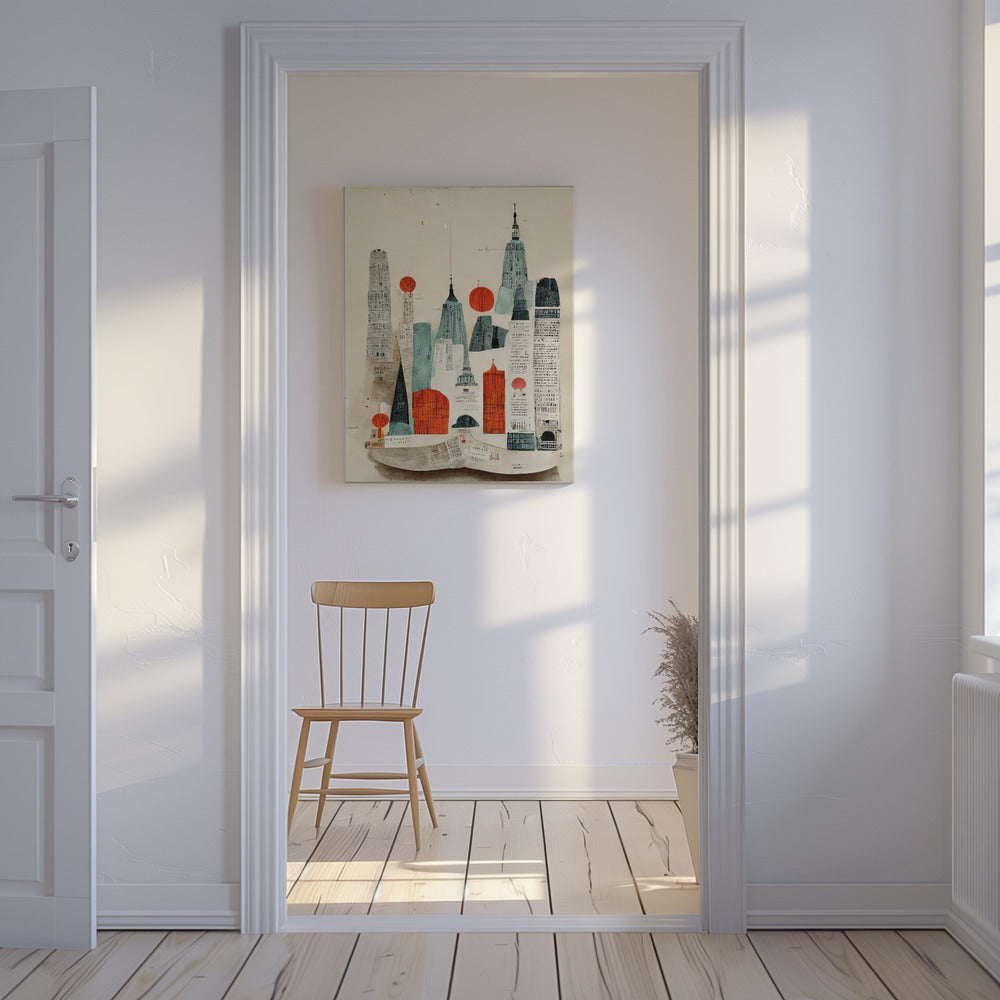 Cityscape Collage | Canvas