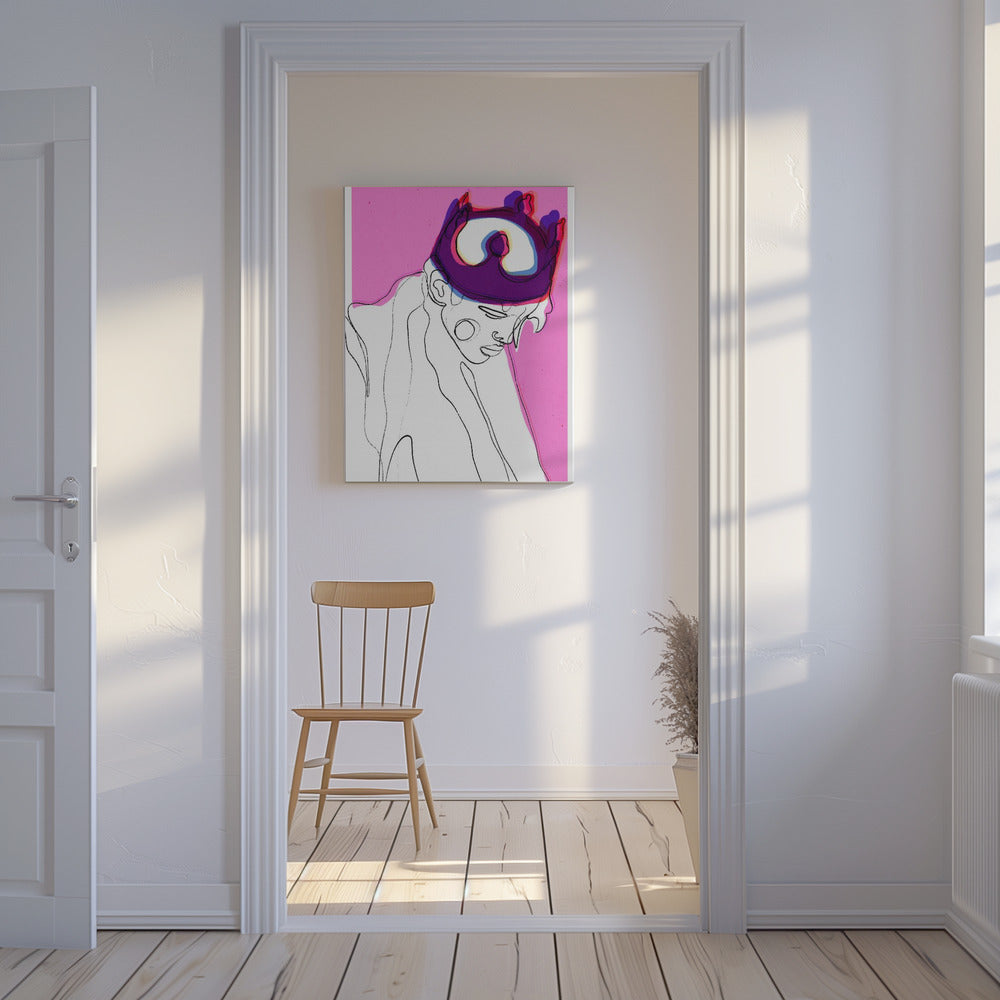 Crowned Reflection | Canvas