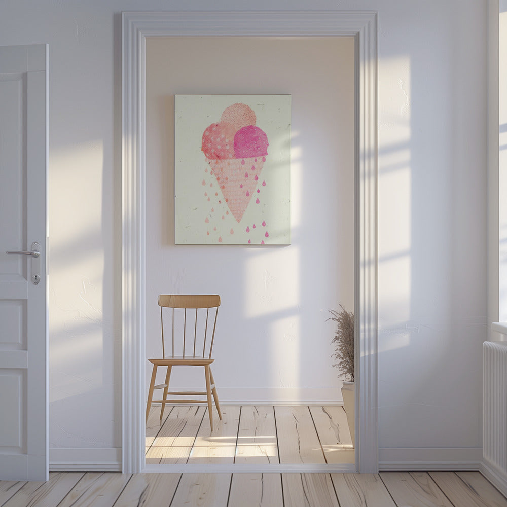 Blushing Scoops | Canvas