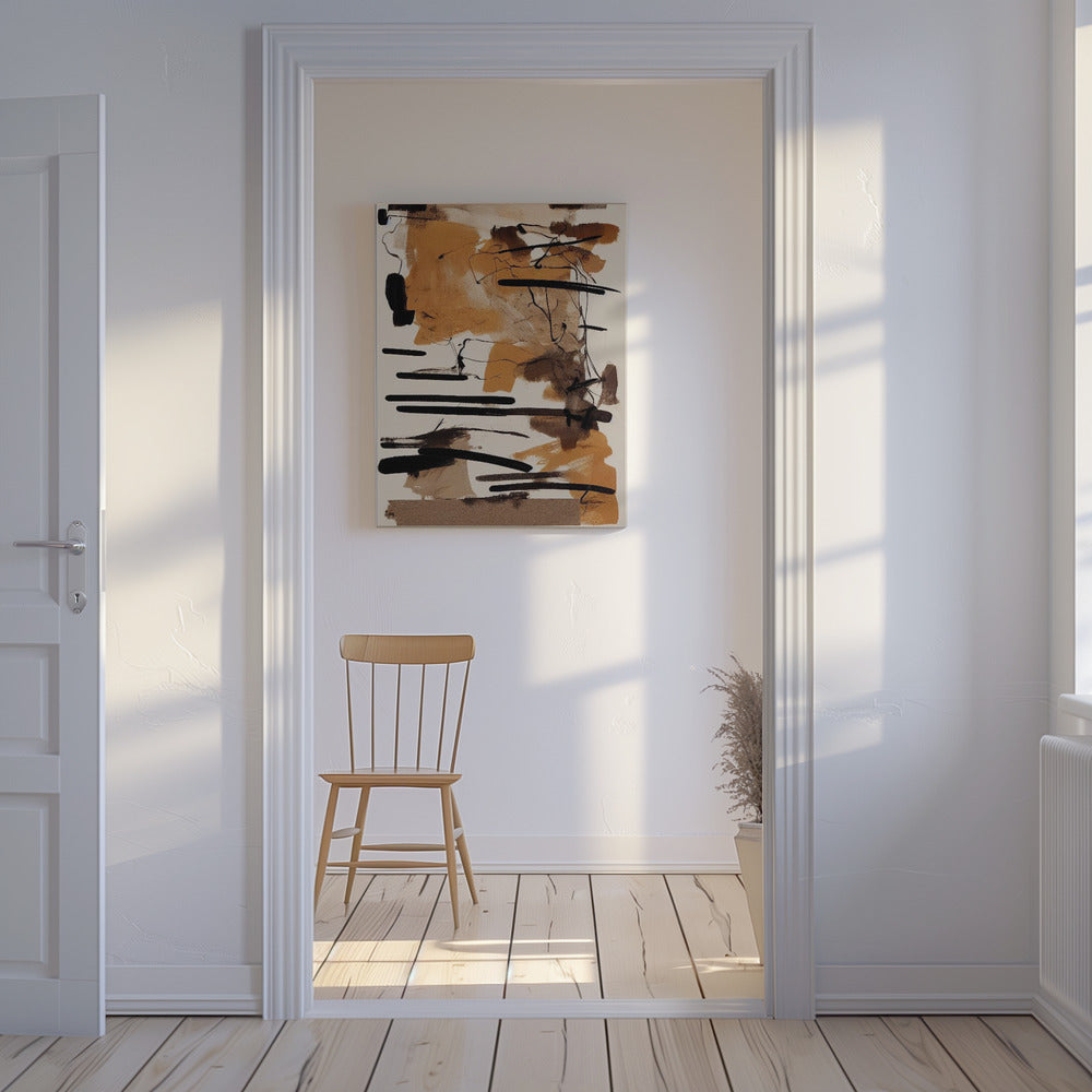 Earthy Strokes | Canvas