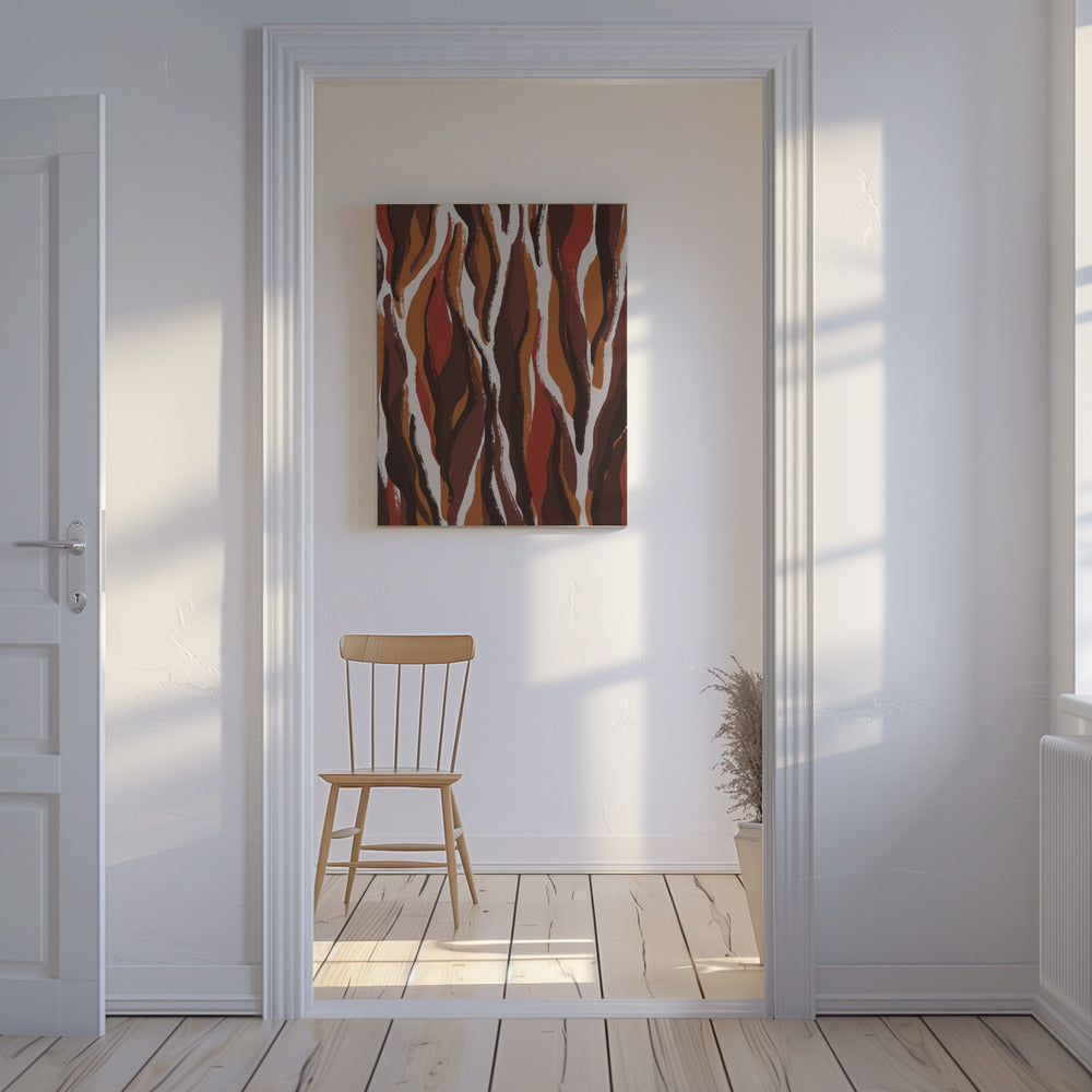 Earthy Waves | Canvas