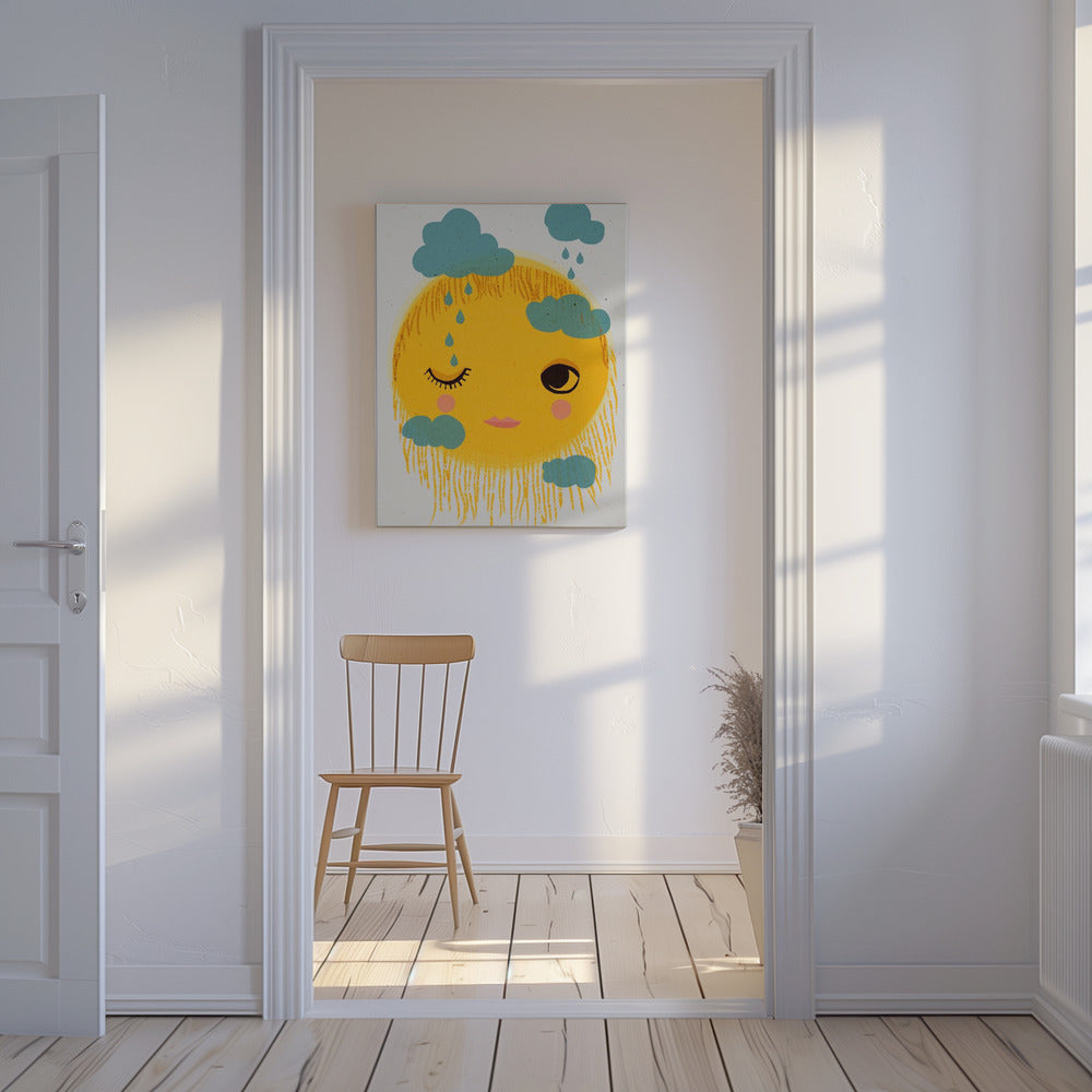 Sun&#039;s Mixed Emotions | Canvas