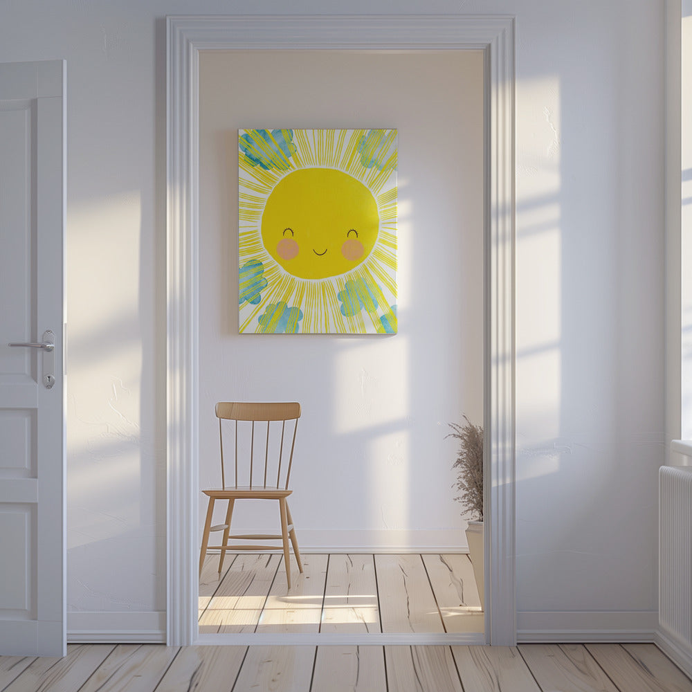 Sunny Smile Bliss | Canvas
