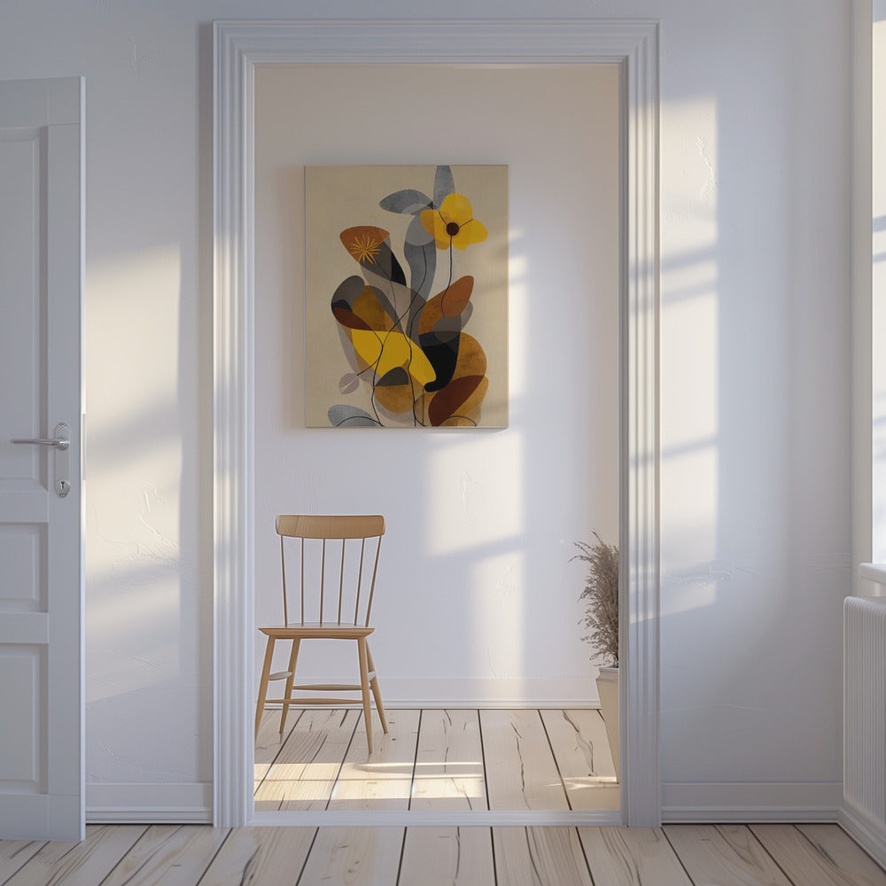 Floral Geometry | Canvas