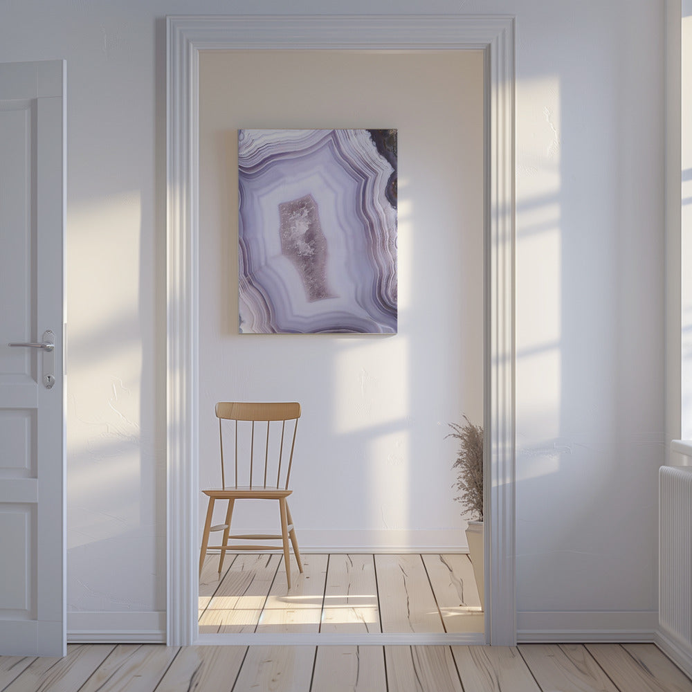 Purple Agate | Canvas