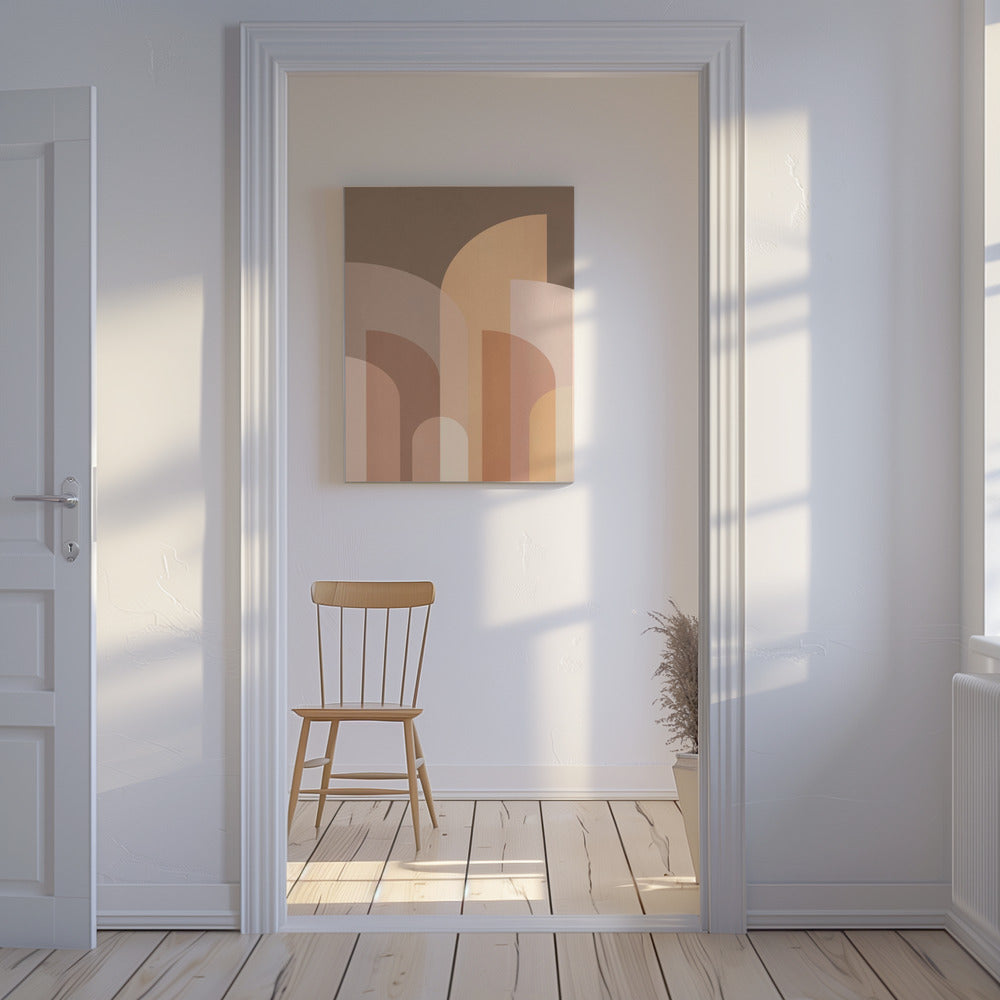 Retro Geometric II | Canvas