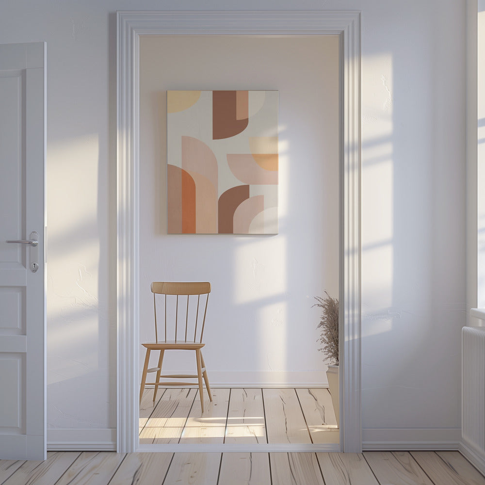 Retro Geometric | Canvas