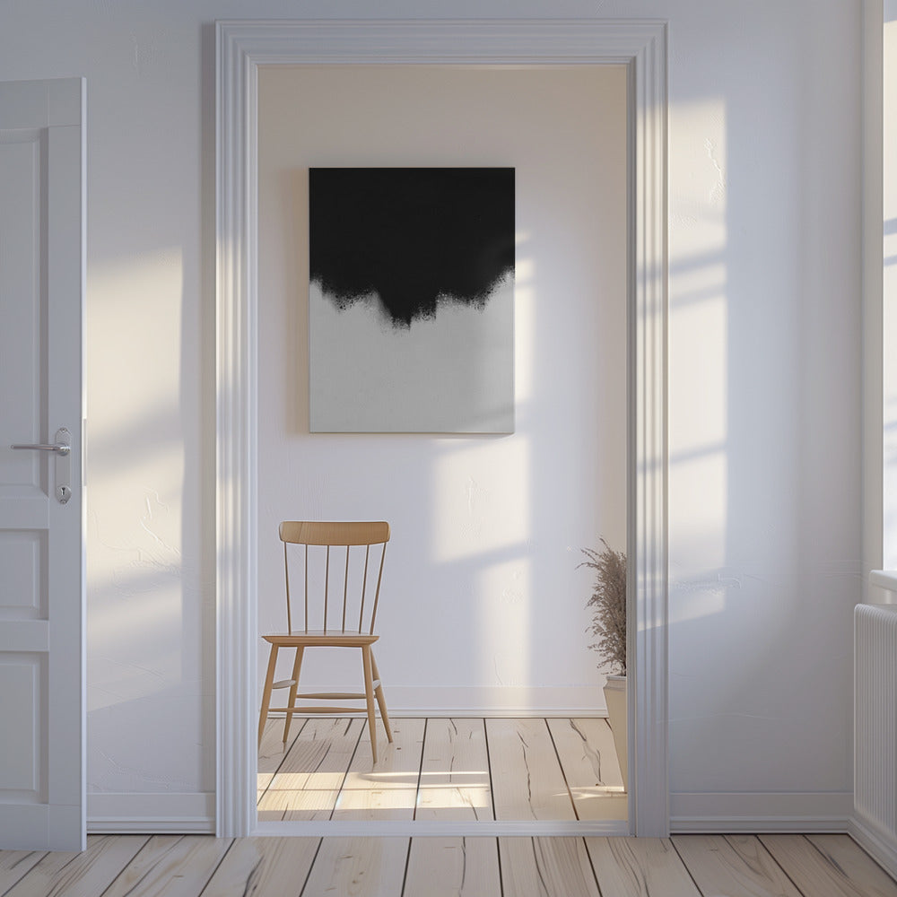 Monochrome Flow | Canvas