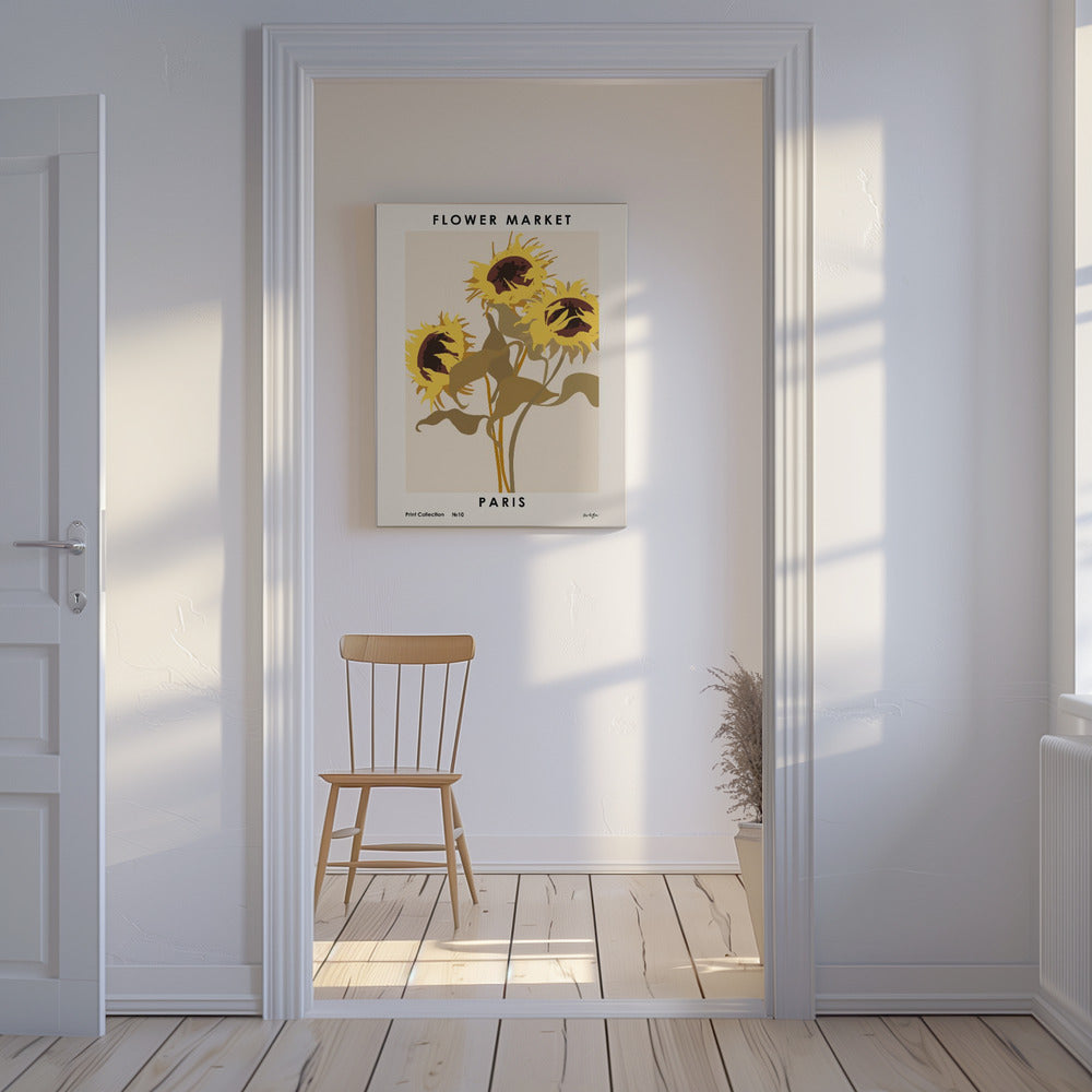 Flower Market. Paris | Canvas