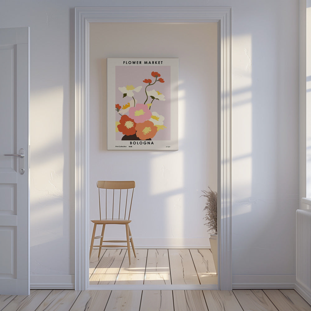 Flower Market. Bologna | Canvas