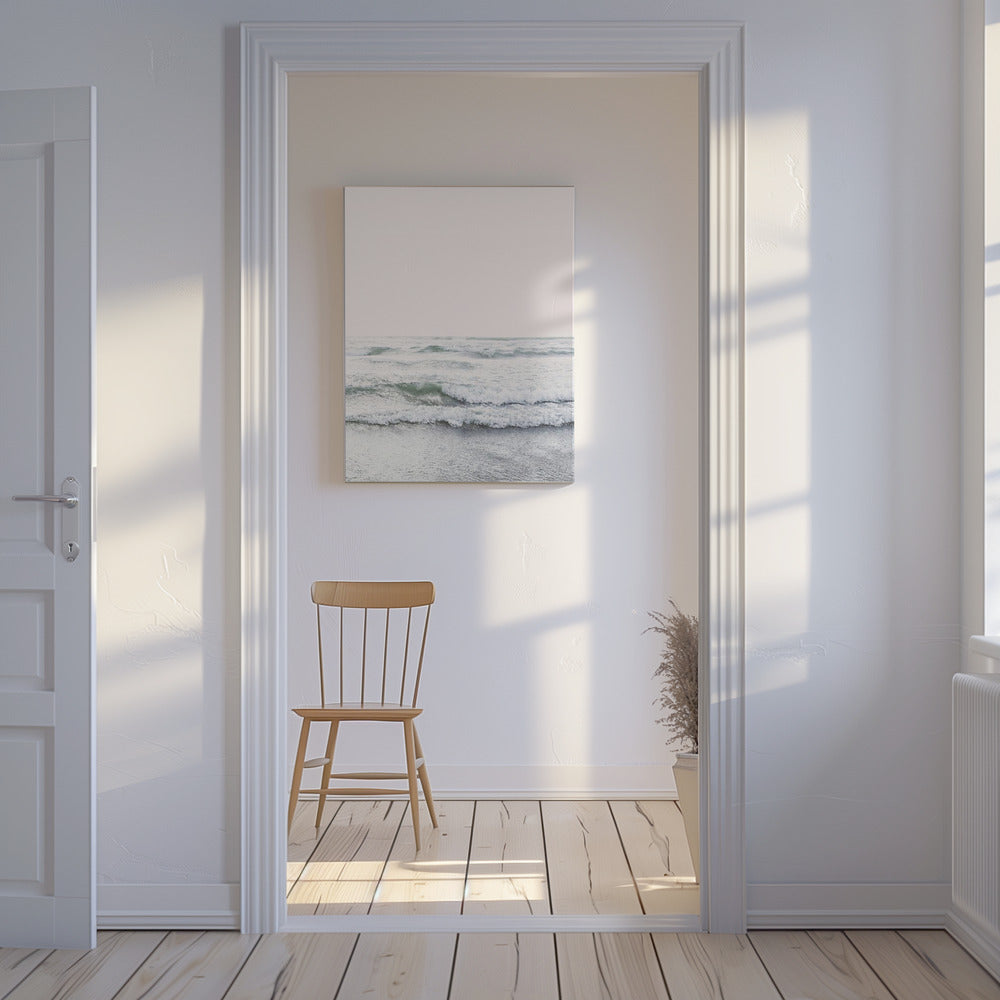 Blush Ocean | Canvas