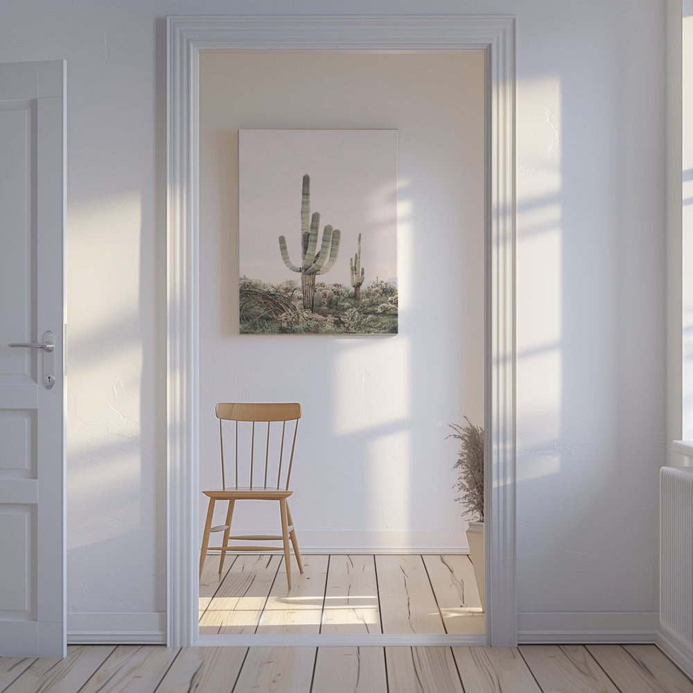 Pink Saguaro | Canvas