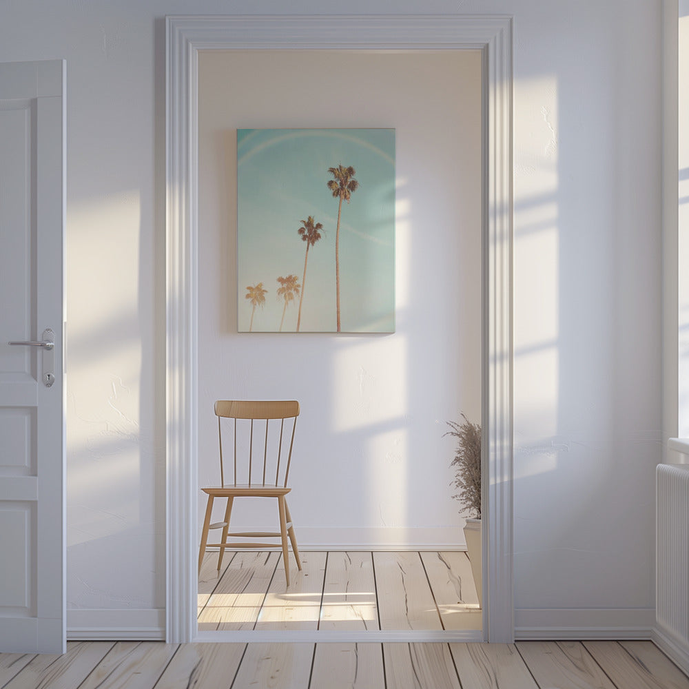 Sunny Cali Palm Tree | Canvas