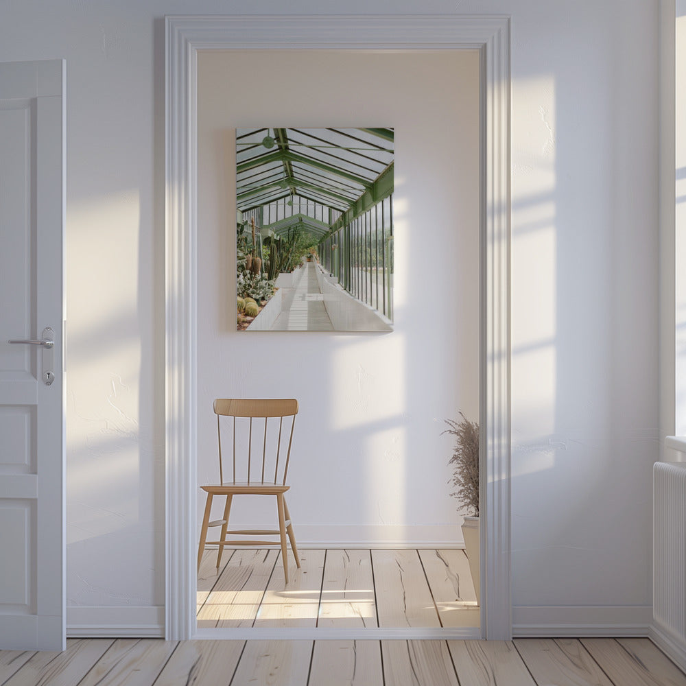 Botanical garden of Paris | Canvas