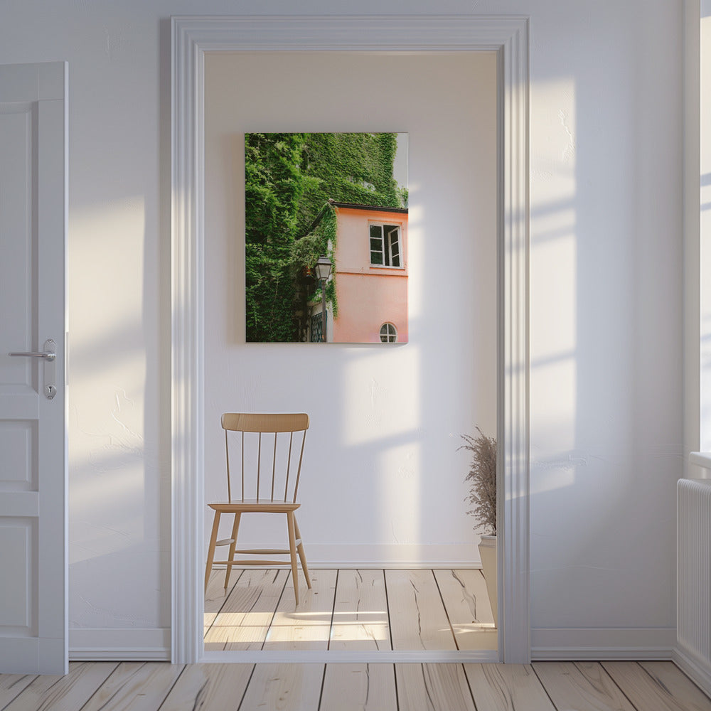 Green and Pink || Montmartre Paris | Canvas