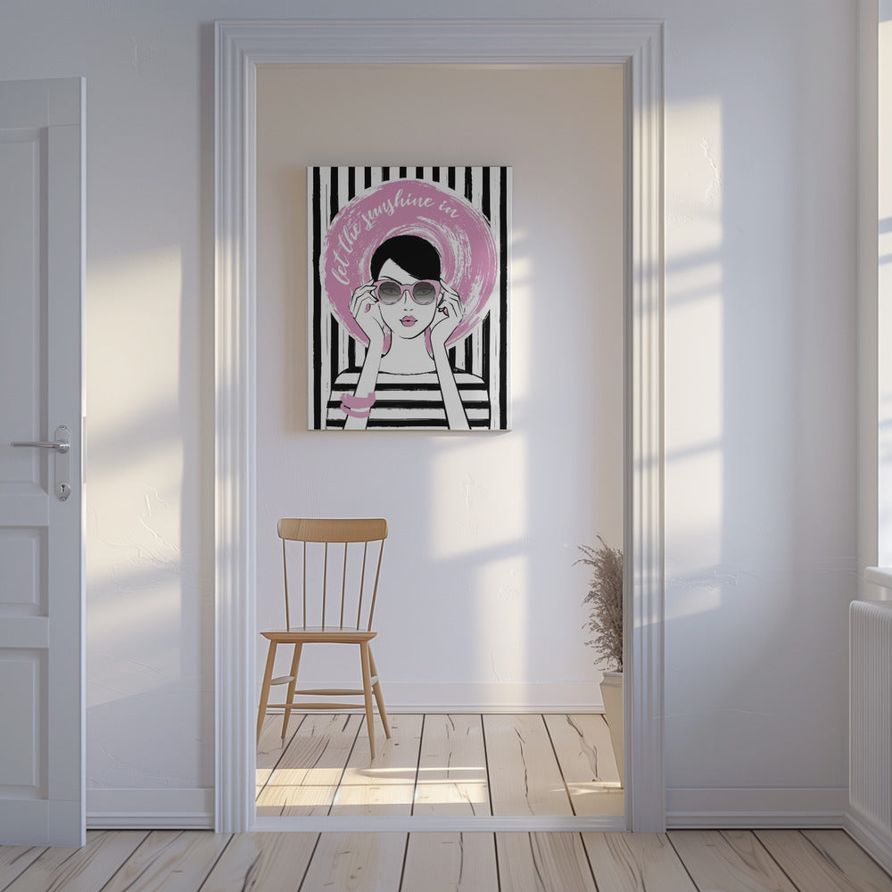 Pink Sunglasses Vibe | Canvas