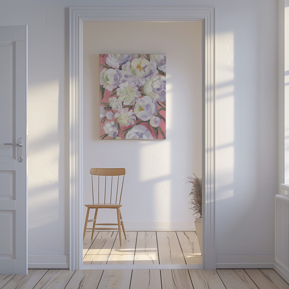 Kinsly painterly bouquet | Canvas